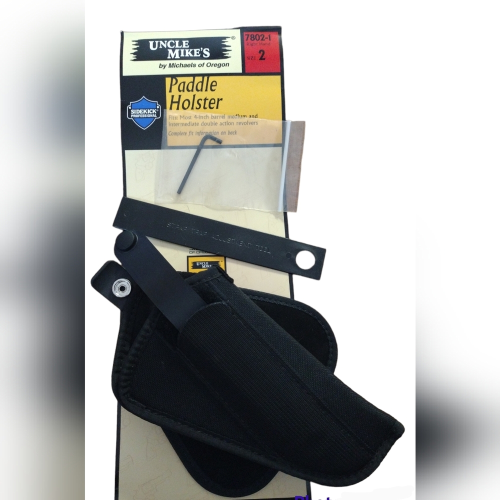 Uncle Mikes Cordura Paddle Holster Size 2